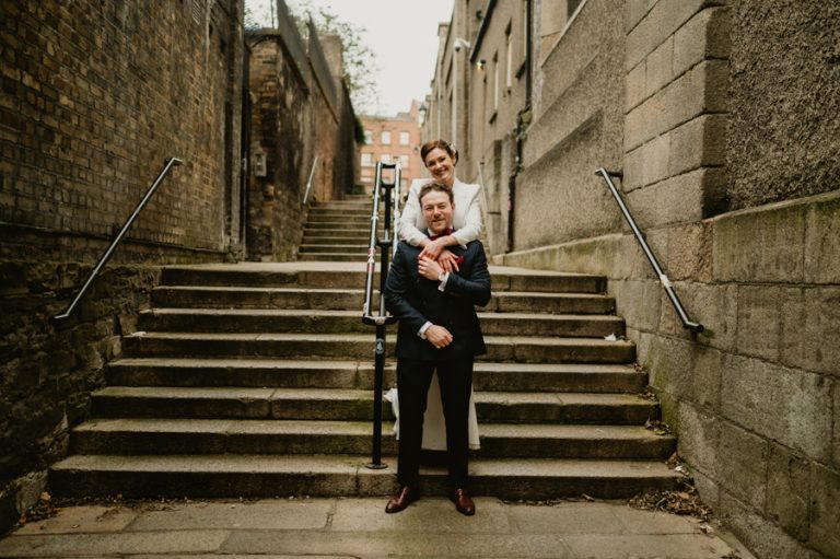 EJ & Brian Smock Alley Theatre​ weddingwithme.com